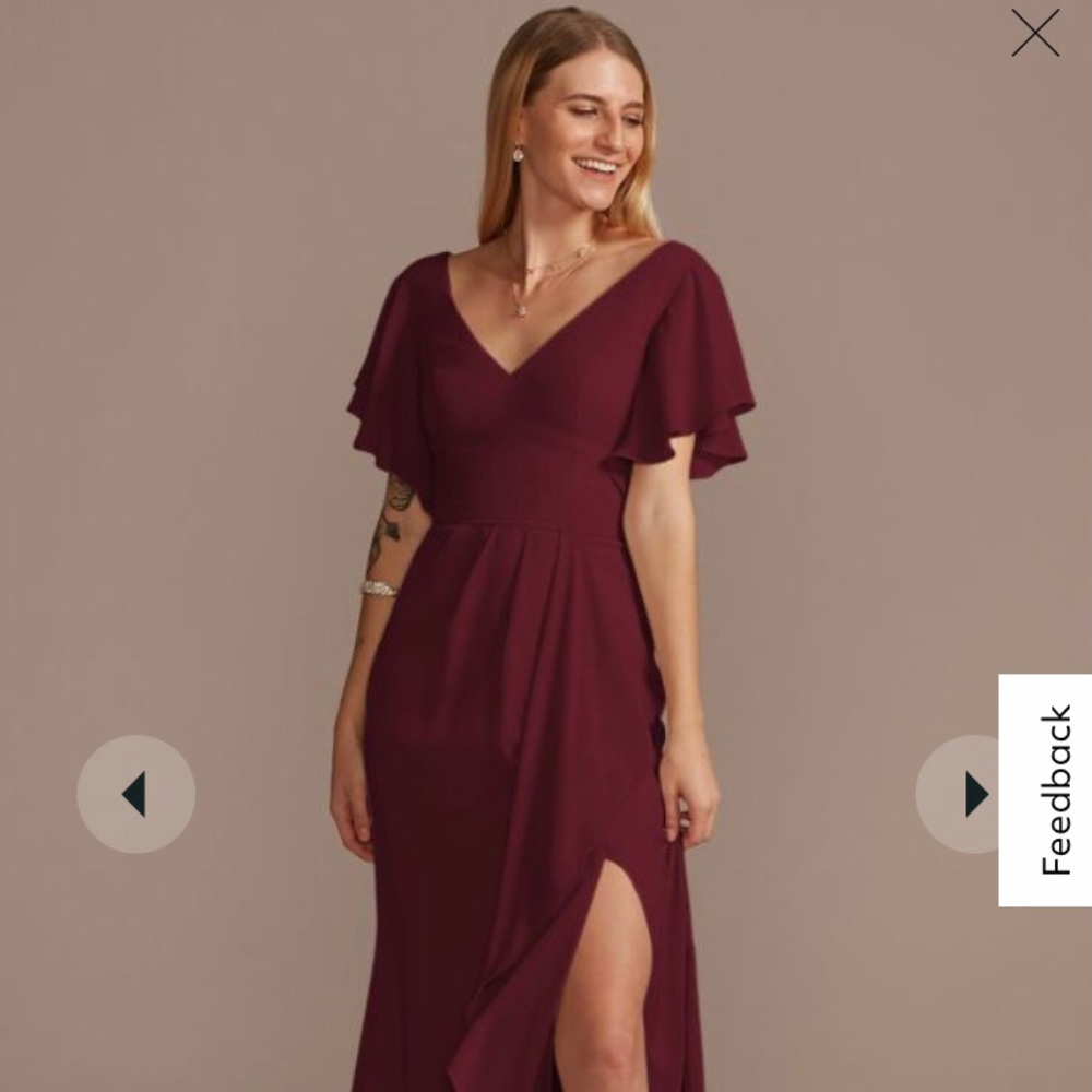 David’s Bridal Bridesmaid Dress